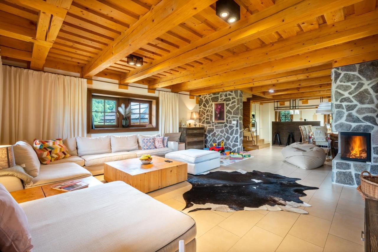 Wellness Drevenica Zuberec, 3 Apartmany, 2 Studia, Tatranske Stity Z Terasy ภายนอก รูปภาพ