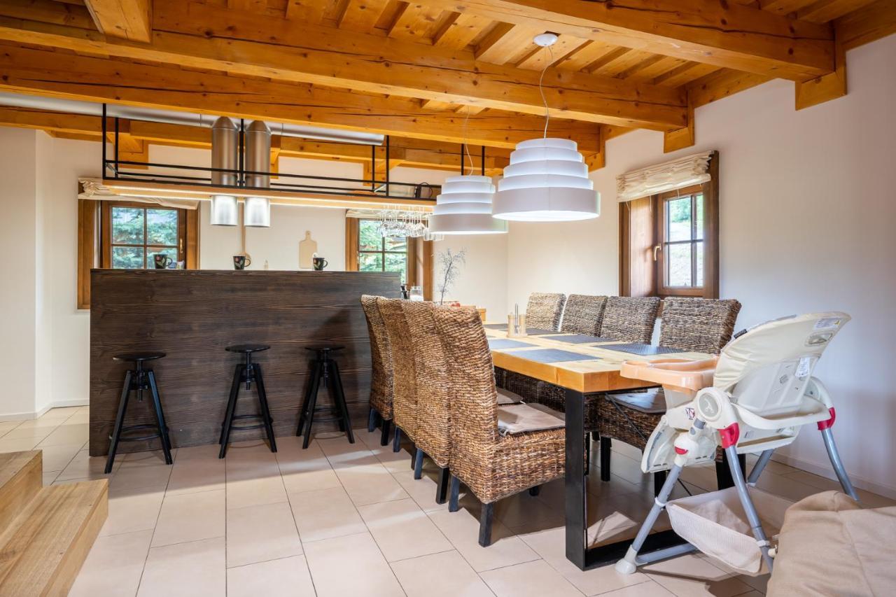 Wellness Drevenica Zuberec, 3 Apartmany, 2 Studia, Tatranske Stity Z Terasy ภายนอก รูปภาพ